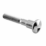 PRIME-LINE One-Way Shoulder Screws, #10-24 x 1-1/16 in., Stainless Steel, Satin Finish, 100PK 642-0654